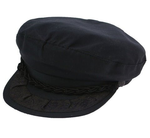 Greek Denim Cotton Fishermans Hat