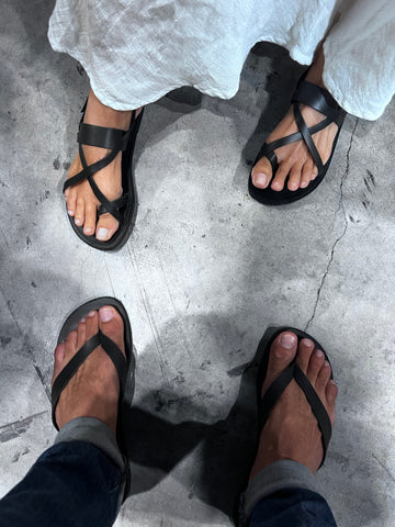 Olympia Sandal- Black