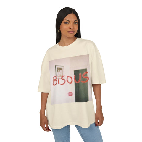 Unisex Tee Bisous Kiss French Kiss T-Shirt