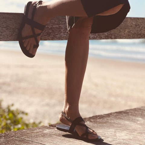 Olympia Sandal- Black