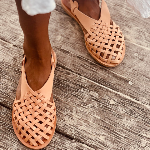 Nyx Sandal- Natural