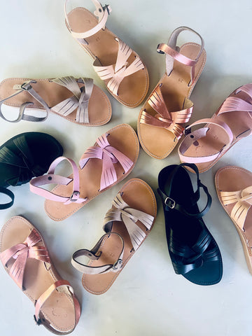 Agna Sandal- Naturale