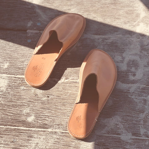 Helios Sandal- Natural
