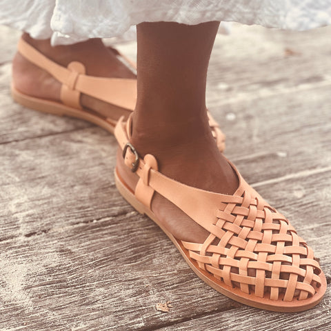Nyx Sandal- Natural
