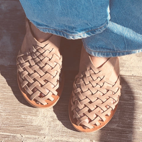 Nyx Sandal- Sand Suede