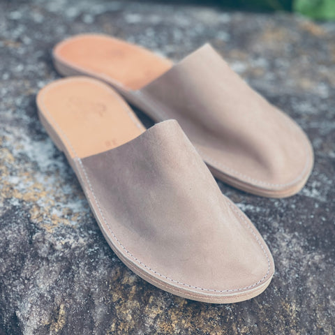 Helios Sandal- Sand Suede