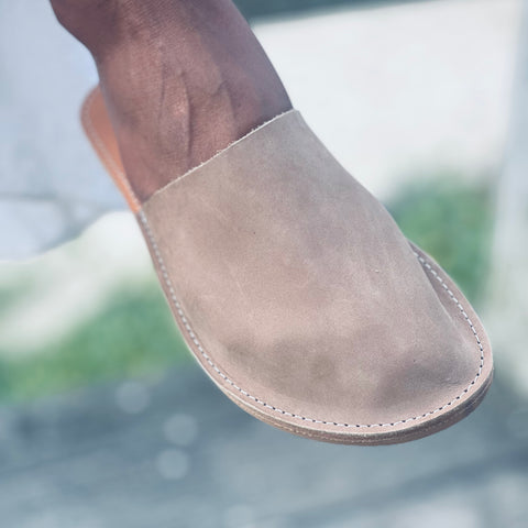 Helios Sandal- Sand Suede