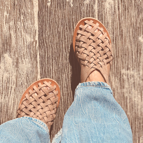 Nyx Sandal- Sand Suede