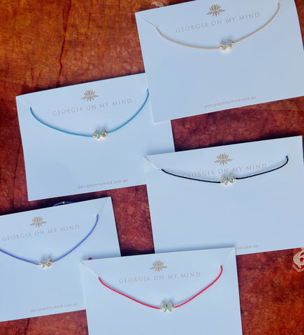 Butterfly String Bracelet