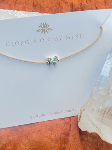 Butterfly String Bracelet