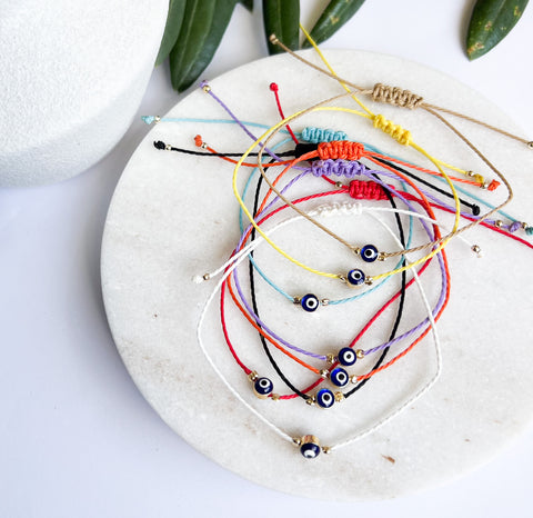 Al Ayn Evil Eye String Bracelet