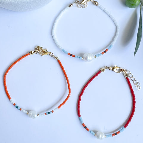 Pearl Bead Bracelet