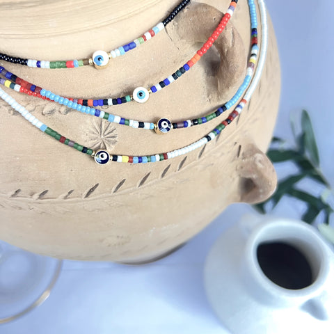 Eye Bead Necklace