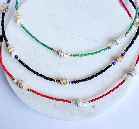 Shell Bead Necklace