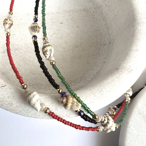 Shell Bead Necklace