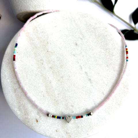 Variscite stone necklace