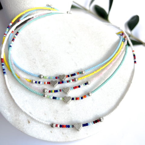 Variscite stone necklace