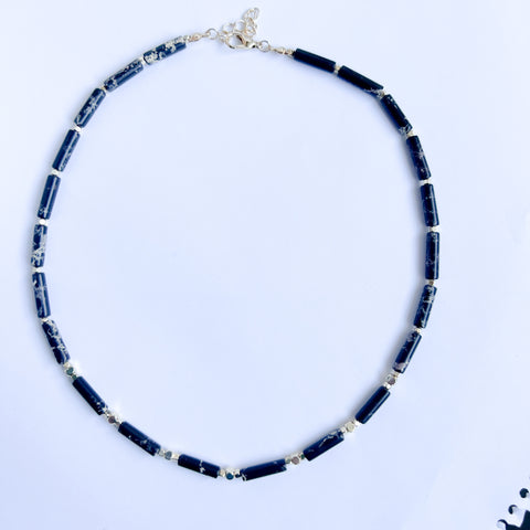 Variscite stone necklace