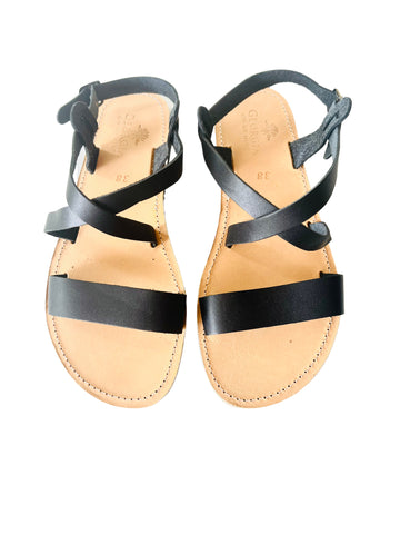 Athena Sandal- Black