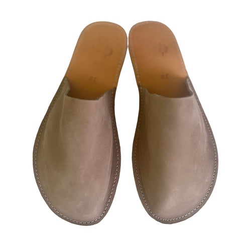 Helios Sandal- Sand Suede