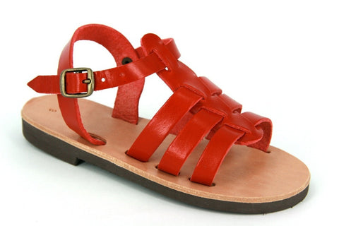 Alexi Kids Sandal- Red