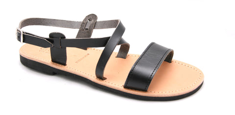 Athena Sandal- Black