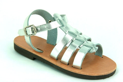 Alexi Kids Sandal- Silver