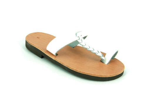 Nikola Kids Sandal- White