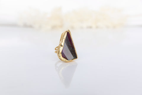 Turkish Stone Ring- Shiny Agate