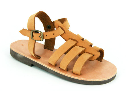 Alexi Kids Sandal- Nubuk Suede