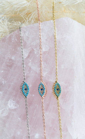 Nazar Evil Eye Chain Bracelet