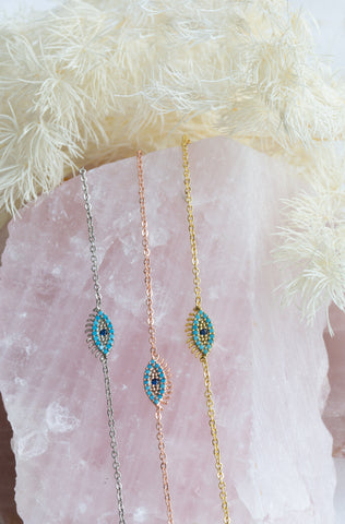 Nazar Evil Eye Chain Bracelet