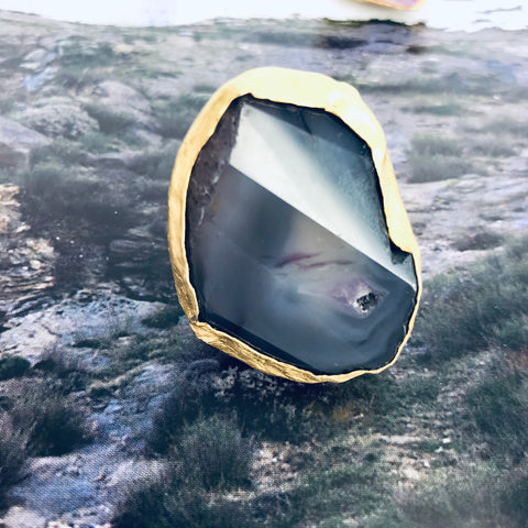 Turkish Stone Ring-Matt