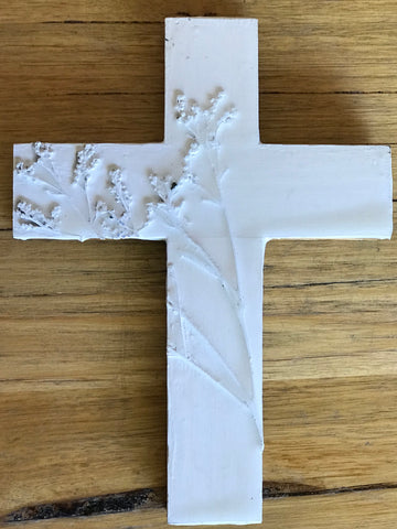 Made in Nature Wall Cross - Fern Flora