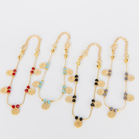 Hali Mini Coin Bracelet