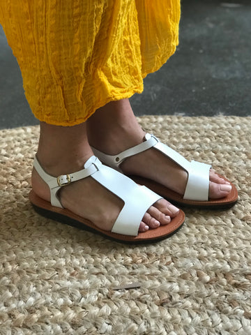 Andromede Sandal - White