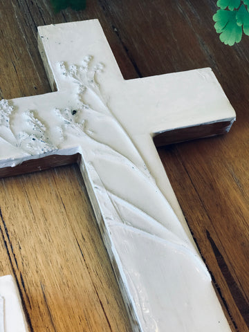 Made in Nature Wall Cross - Fern Flora