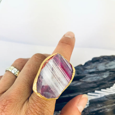 Turkish Stone Ring-Matt