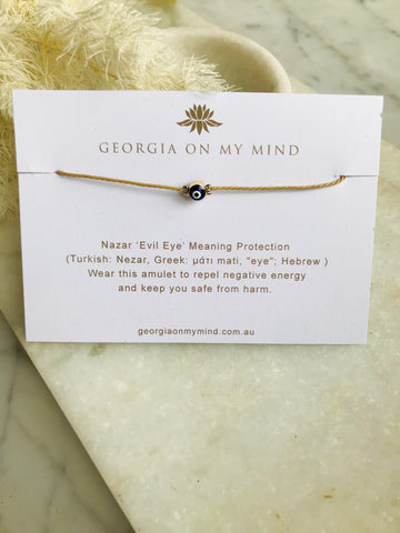 Al Ayn Evil Eye String Bracelet