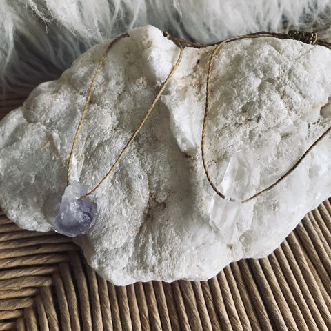 Raw Crystal Bracelet