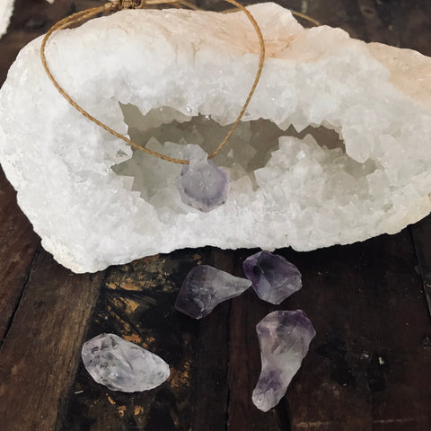 Raw Crystal Bracelet