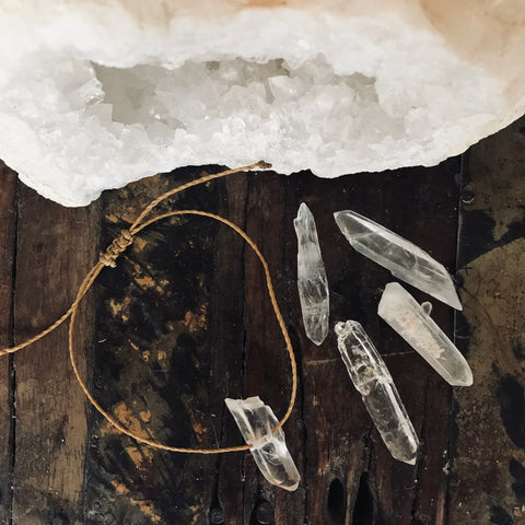 Raw Crystal Bracelet